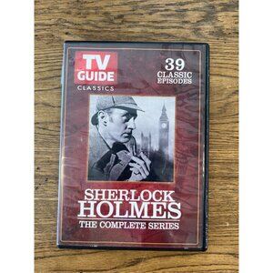 Sherlock Holmes The Complete Series 39 Classic Episodes TV Guide DVD Pre-Owned